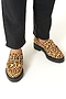 Leather Leopard Loafer