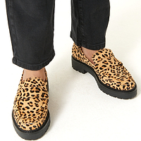 Thumbnail for Leather Leopard Loafer - nfd-demo-dev