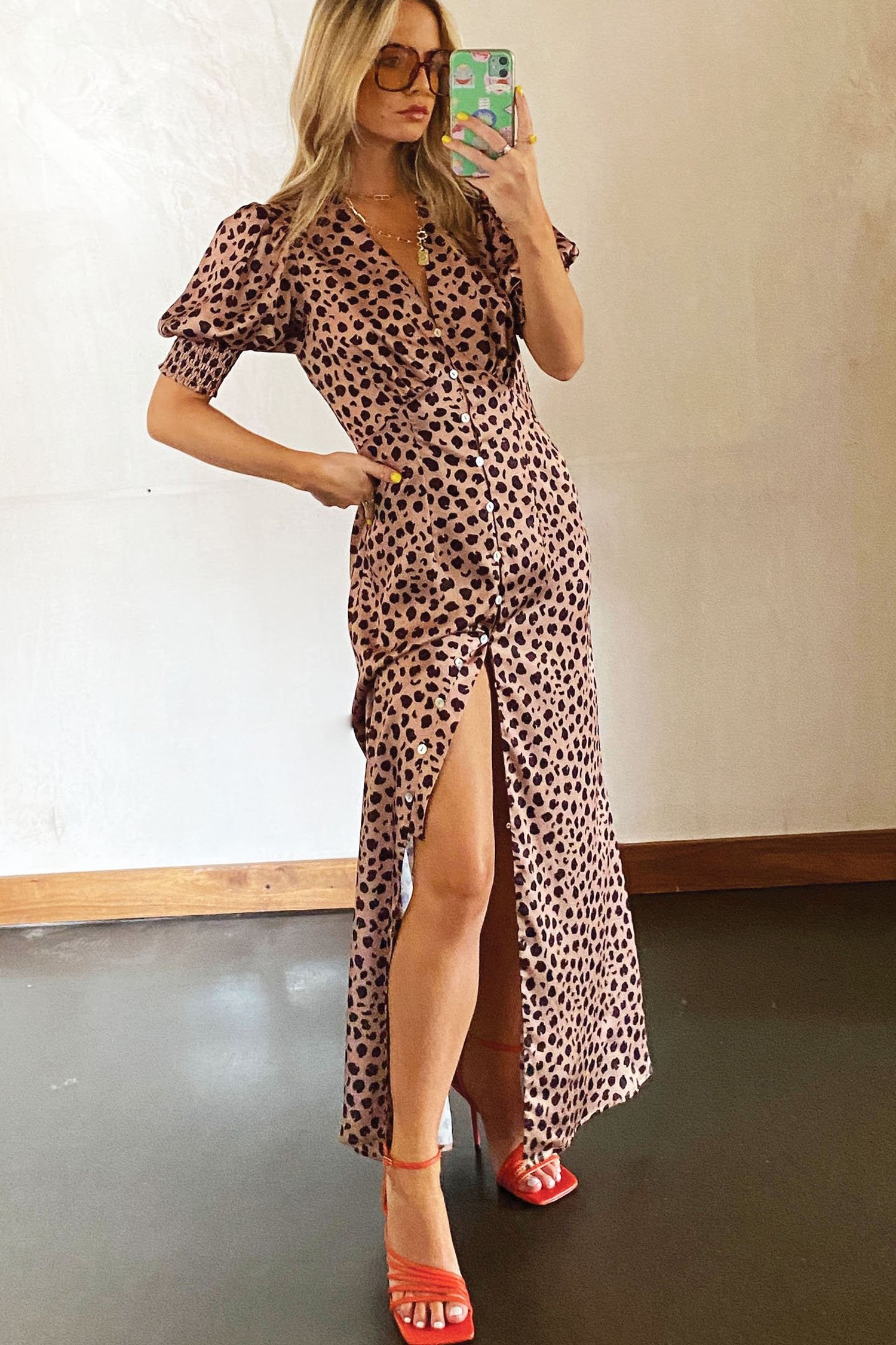 Leopard Lindos Dress - nfd-demo-dev
