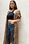 Leopard Lindos Dress - Curve