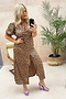 Leopard Lindos Dress - Curve