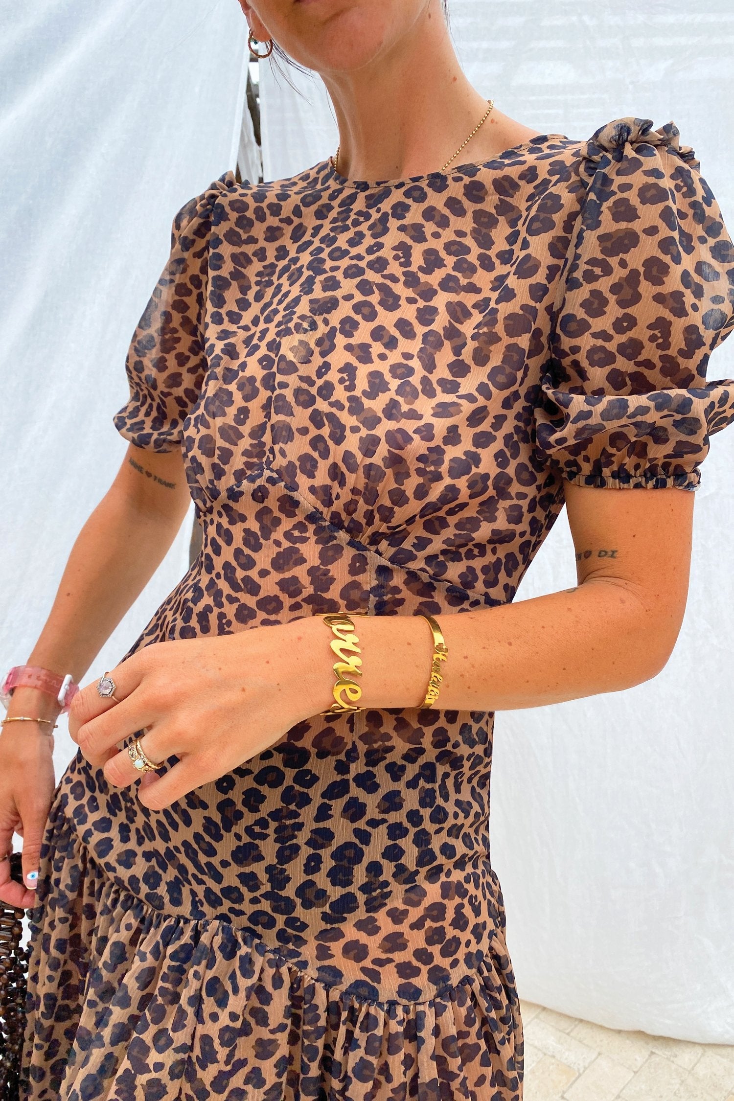 Leopard Lucia Sheer Dress - nfd-demo-dev