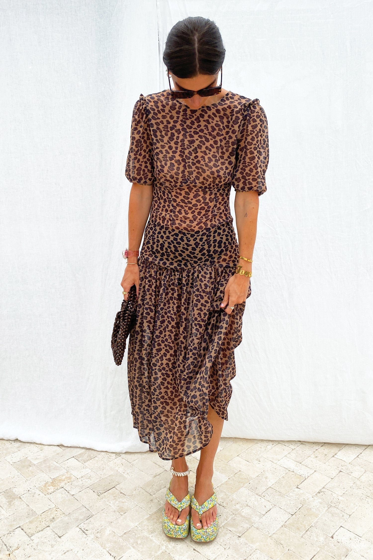 Leopard Lucia Sheer Dress - nfd-demo-dev