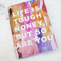 Thumbnail for Life Is Tough Honey But So Are You - Note Book - nfd-demo-dev