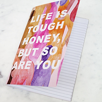 Thumbnail for Life Is Tough Honey But So Are You - Note Book - nfd-demo-dev