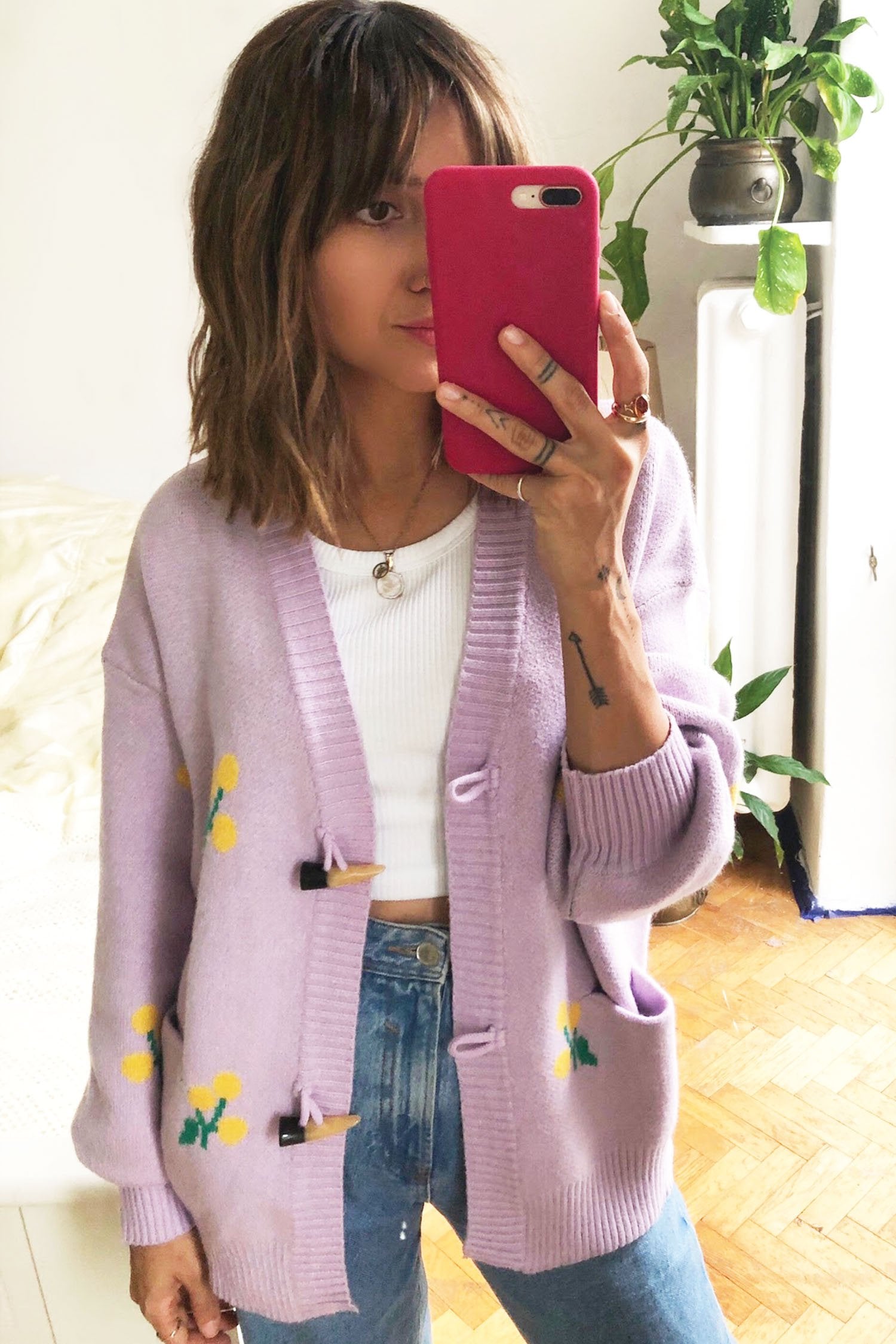 Lilac Esi Knit Cardigan - nfd-demo-dev