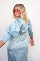 Thumbnail for Lindos Blue Leopard Dress - Curve - nfd-demo-dev