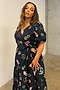 Lottie Navy Peace and Love Dress - Curve