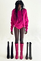 Magenta Long Boot