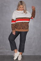 Thumbnail for Molly Animal Knit Top - Curve - nfd-demo-dev
