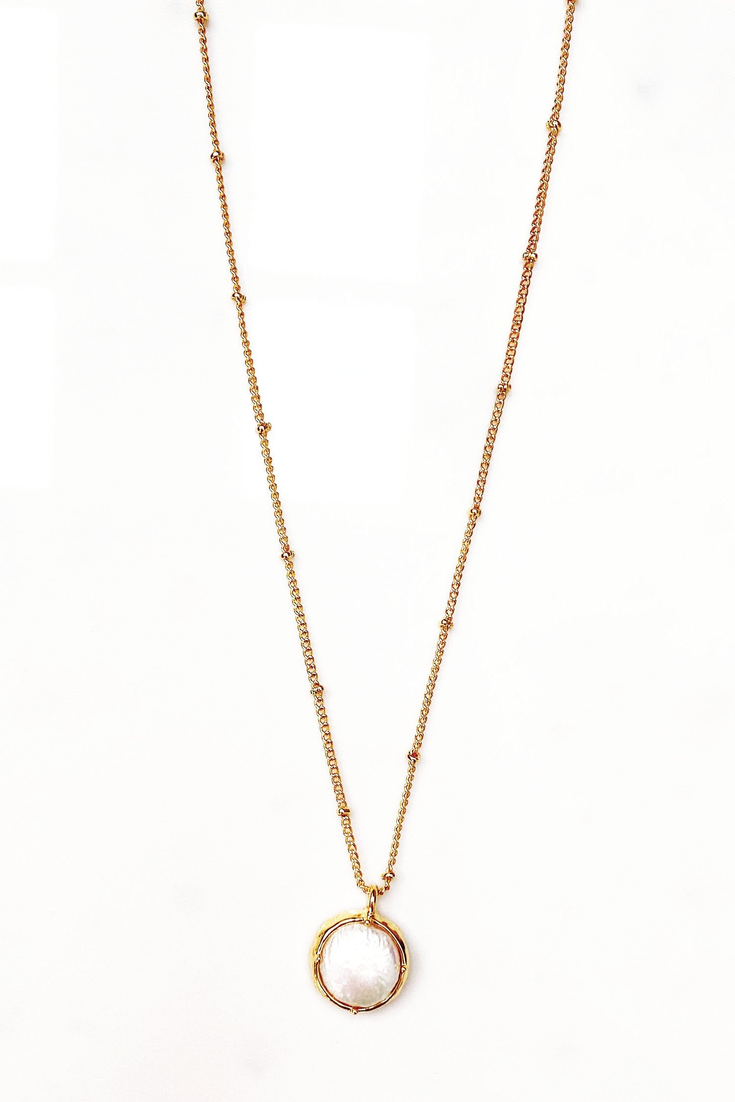 Moonstone Gold Necklace - nfd-demo-dev