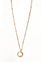 Moonstone Gold Necklace
