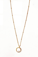 Thumbnail for Moonstone Gold Necklace - nfd-demo-dev