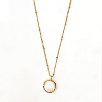 Thumbnail for Moonstone Gold Necklace - nfd-demo-dev