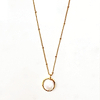 Moonstone Gold Necklace - nfd-demo-dev