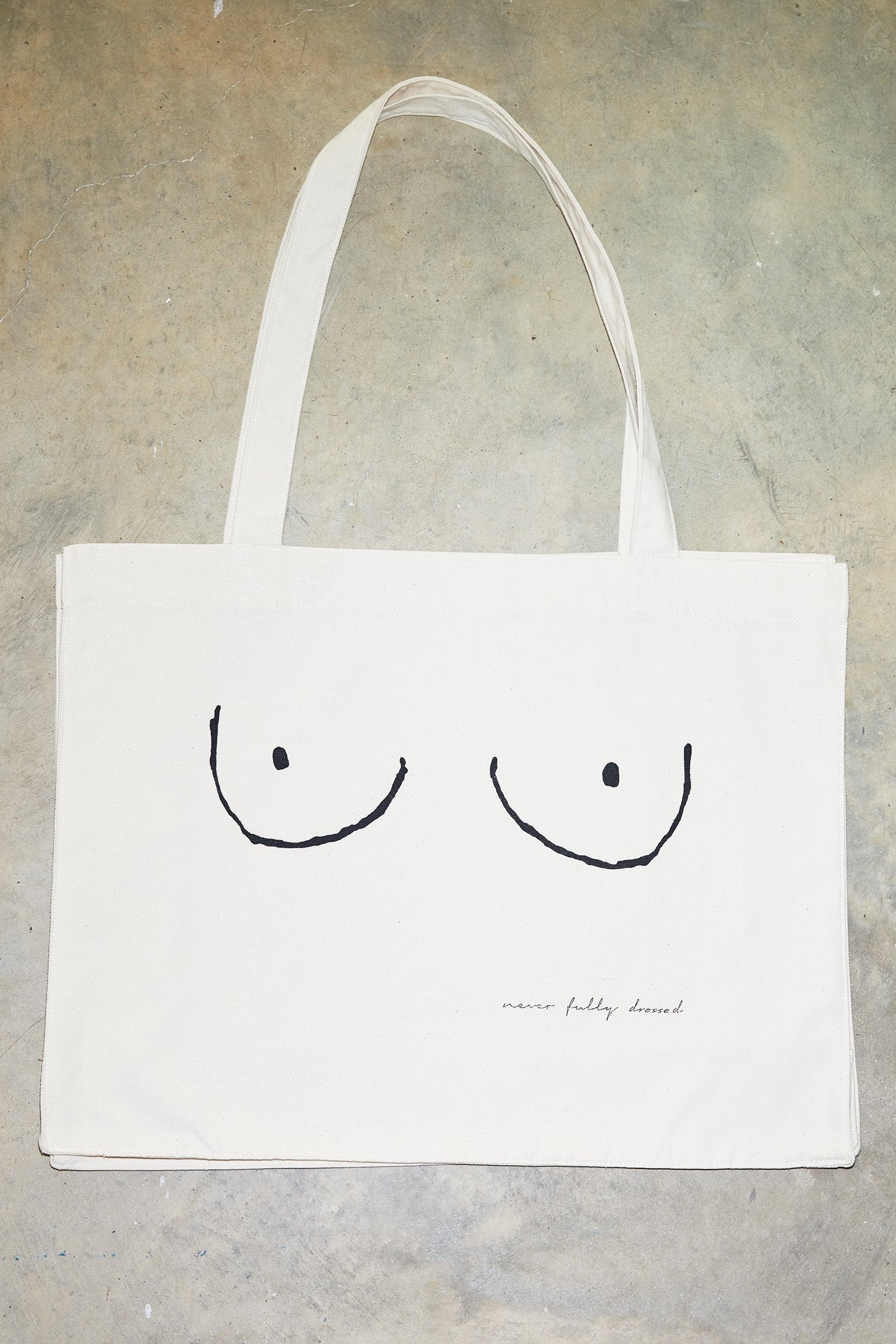 Natural Boob Tote Bag - nfd-demo-dev
