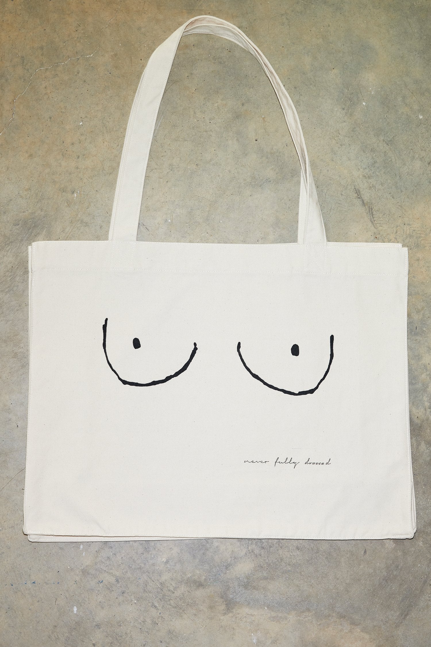 Natural Boob Tote Bag - nfd-demo-dev