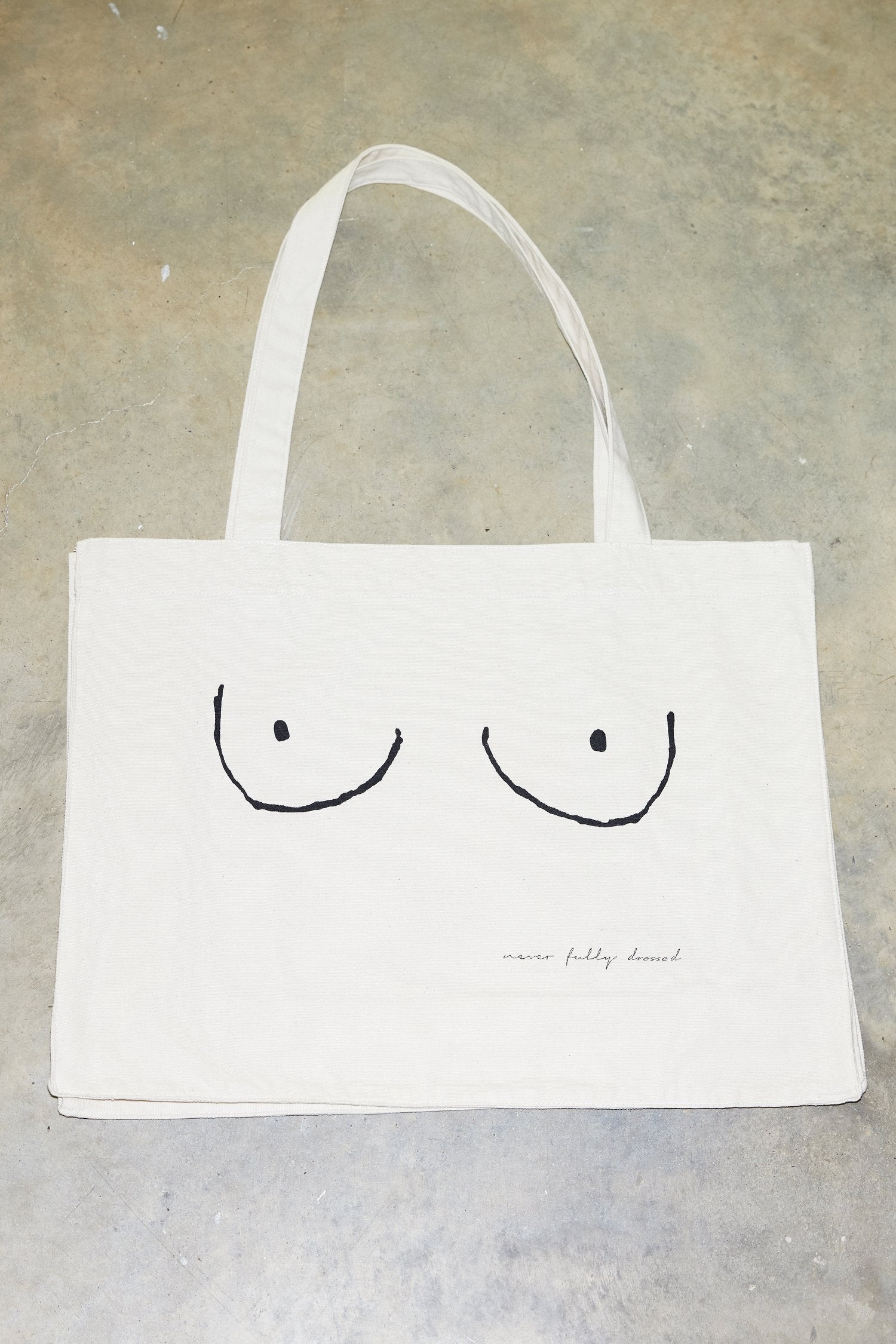 Natural Boob Tote Bag - nfd-demo-dev