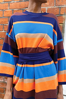Thumbnail for Navy Tabitha Knit Mini Dress - nfd-demo-dev