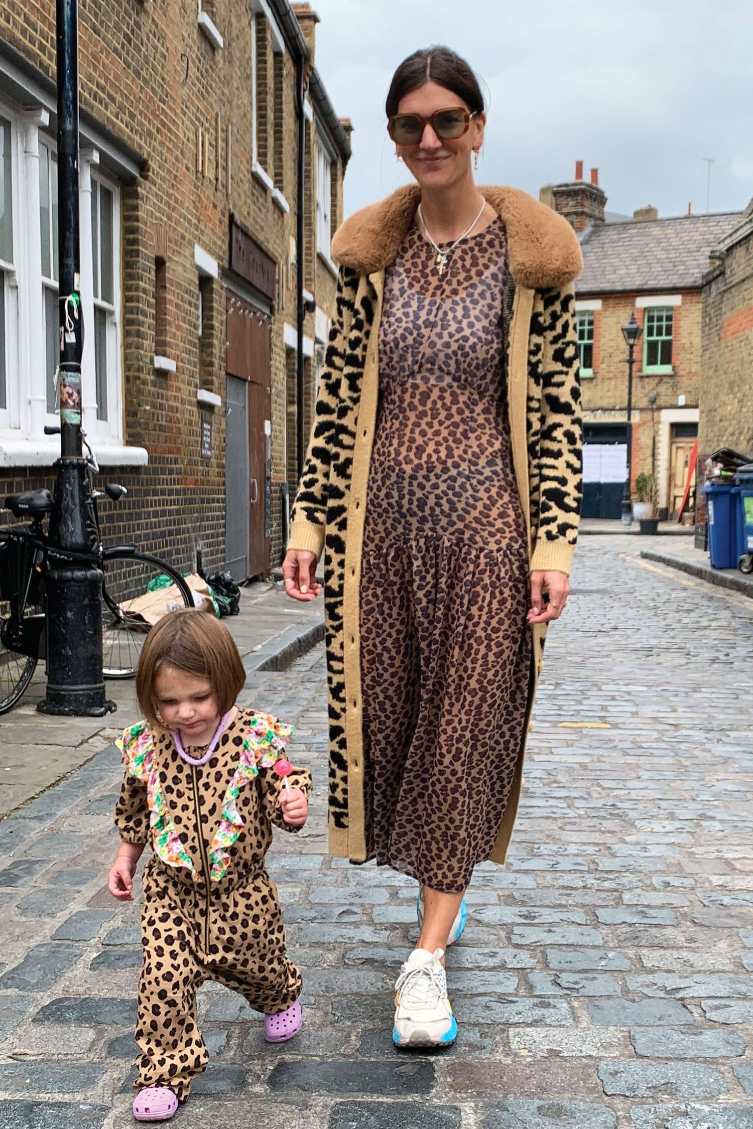 NFD Kids Leopard Jumpsuit