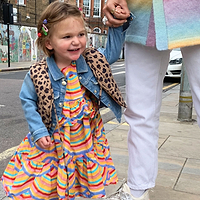 Thumbnail for NFD-Kids-Baby-Doll-Rainbow-Midi-Dress-£65
