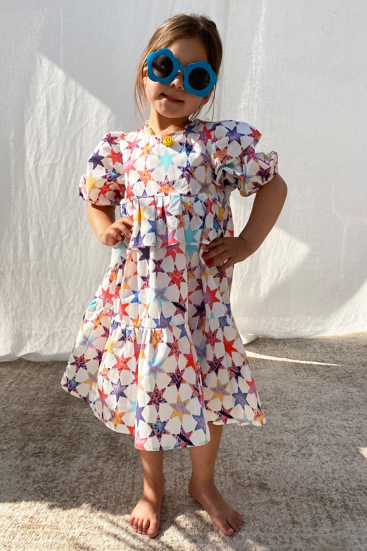 NFD-Kids-Star-Print-Frill-Dress-£49