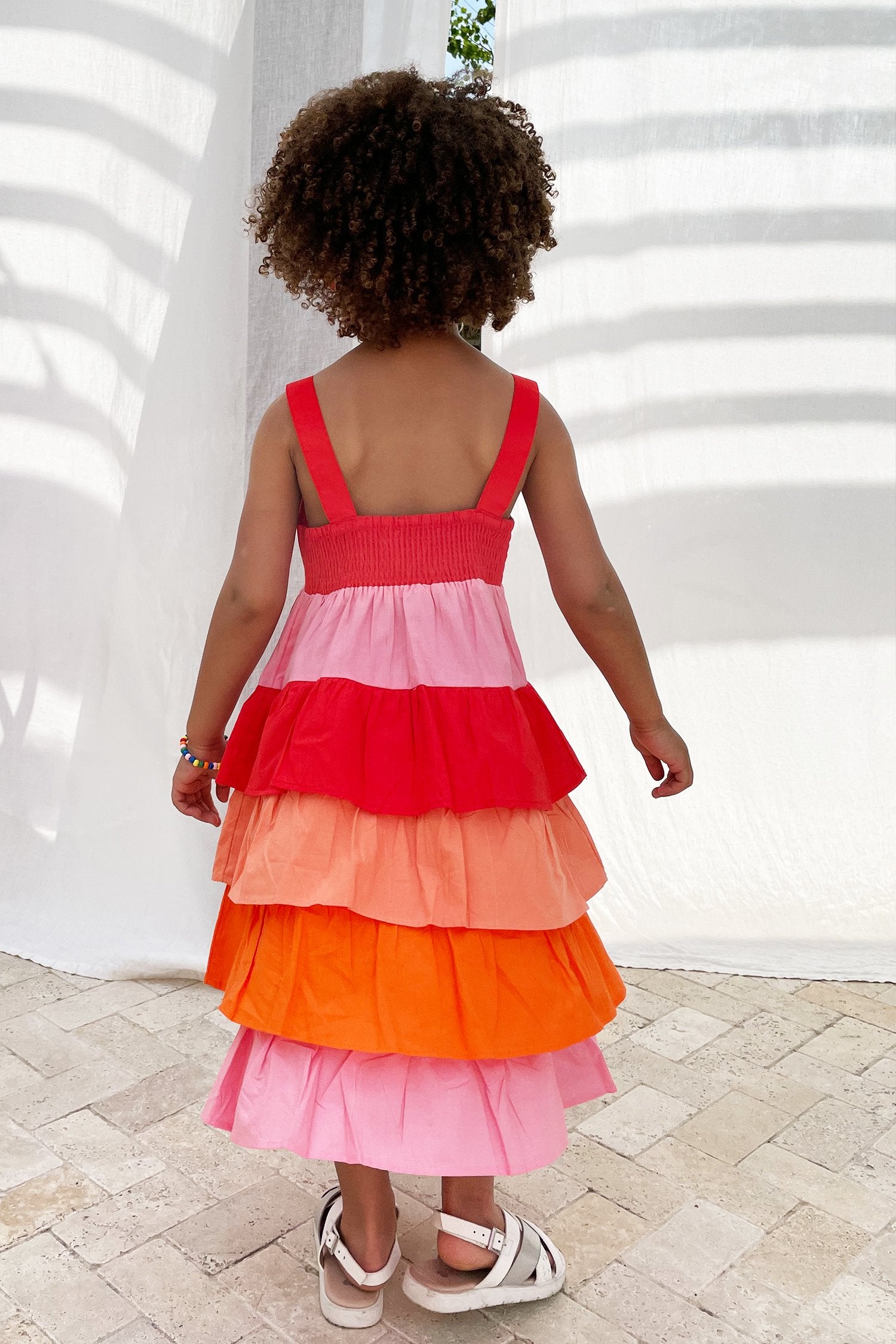 NFD Kids Sunrise Tiered Dress