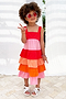 NFD Kids Sunrise Tiered Dress