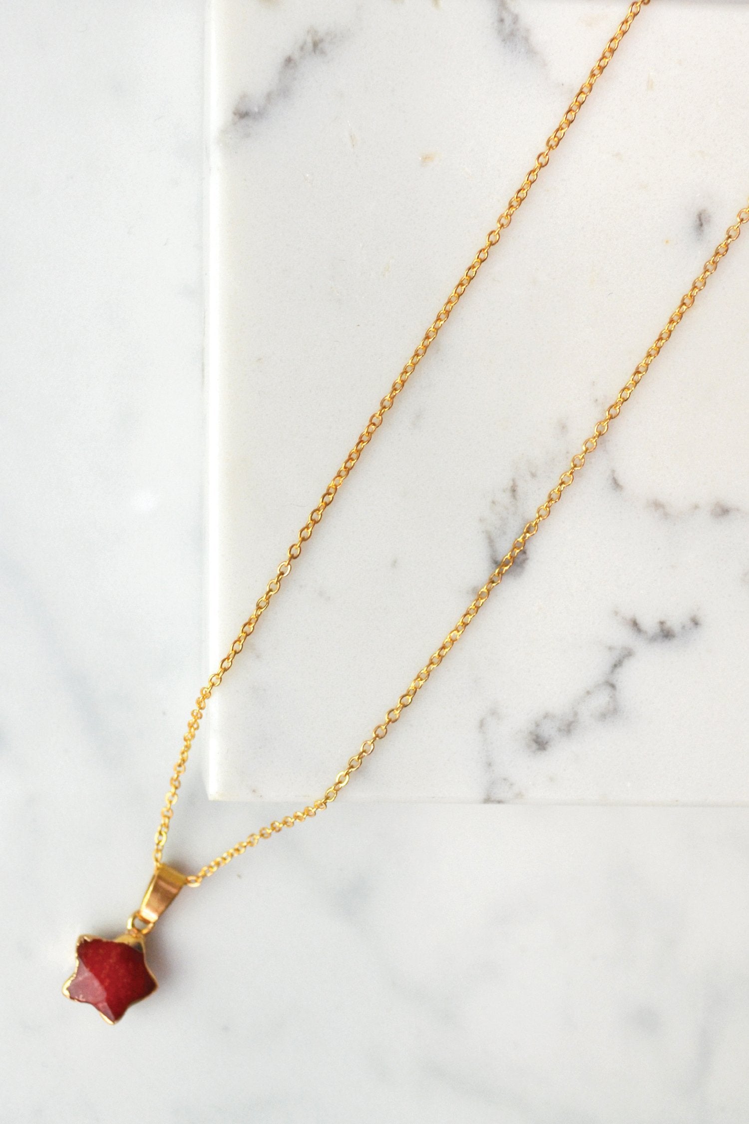 Red Star Necklace