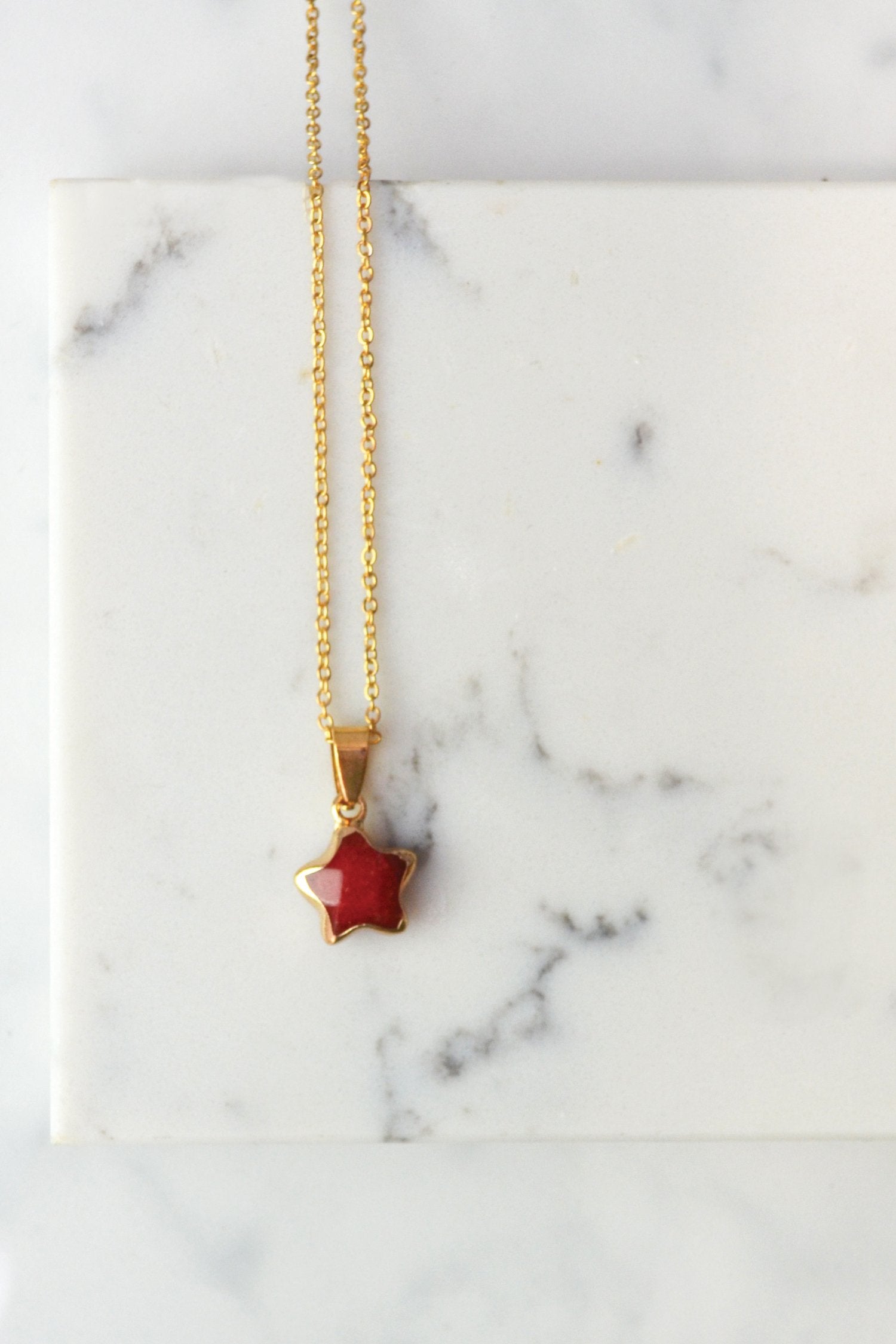 Red Star Necklace