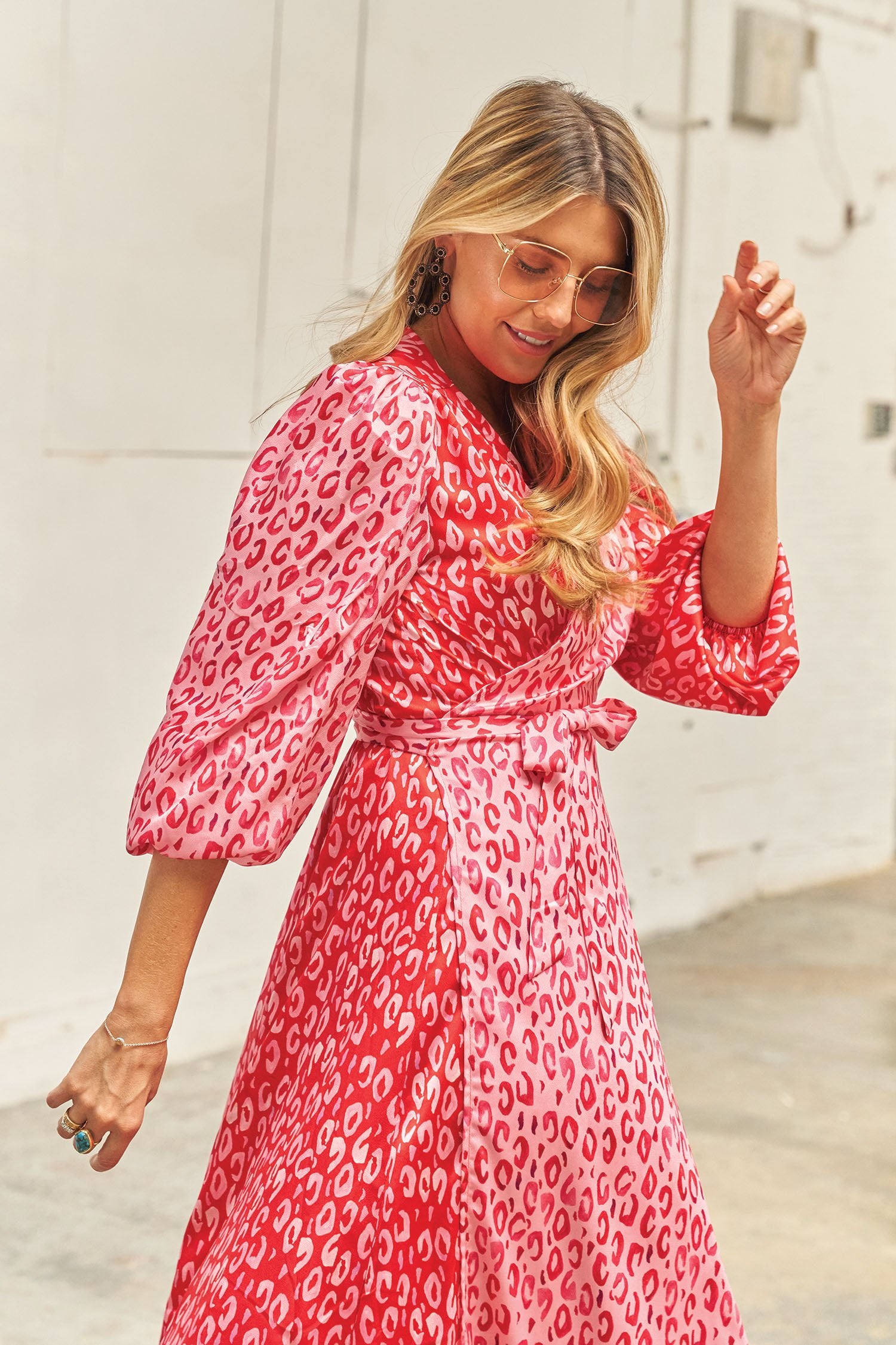 Red-and-Pink-Leopard-Wrap-Dress-£89