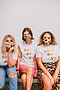 White Love Love Love T.Shirt