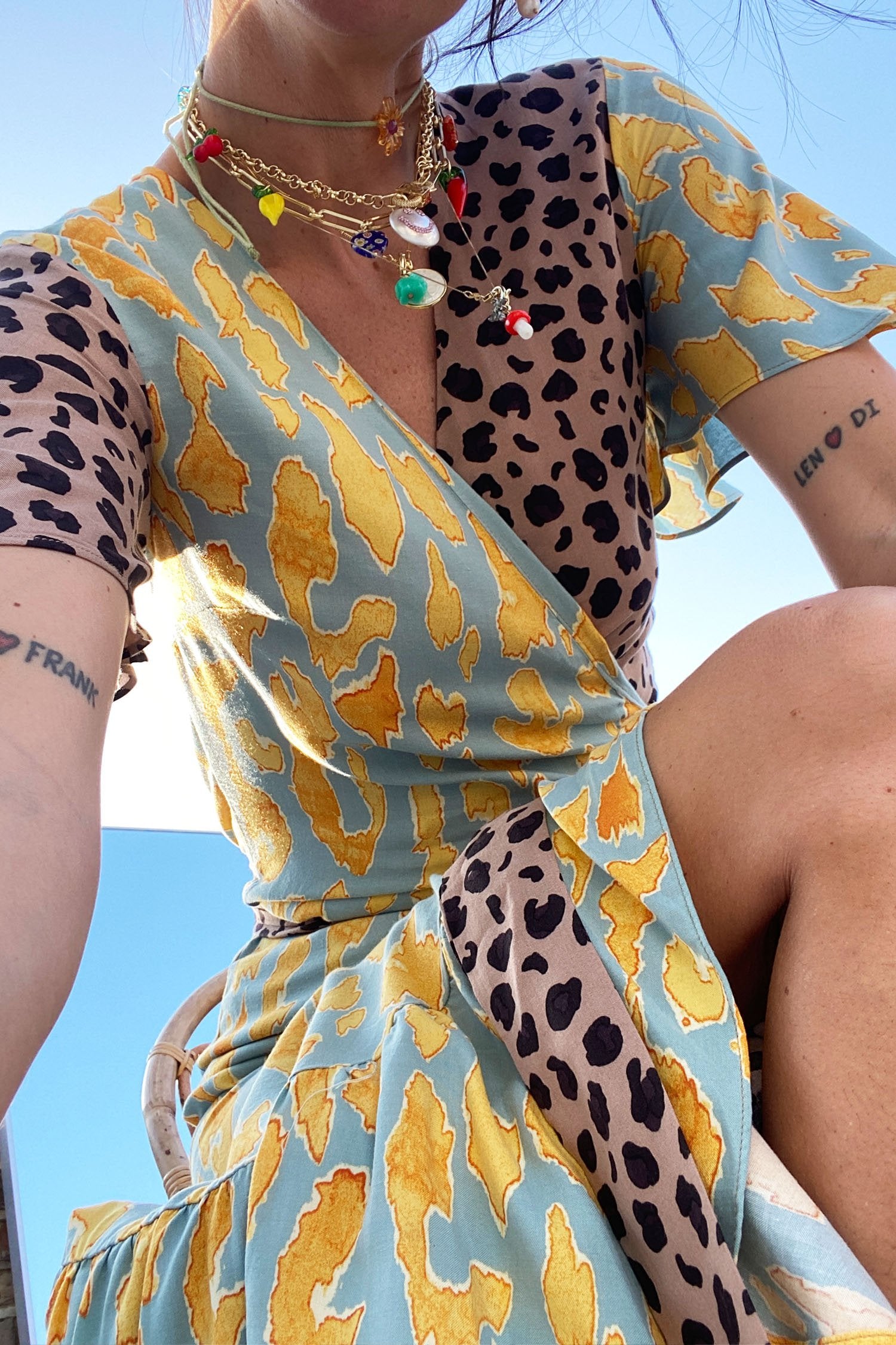 Splice-Animal-Cordelia-Wrap-Dress-£89