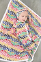 NFD Baby Rainbow Lucia Print Blanket