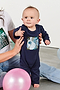 NFD Baby Navy Confetti Onesie