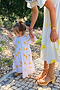 NFD Kids Banana Broderie Dress