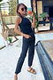 Straight Leg Black Wash Jeans