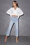 Straight Leg Light Blue Wash Jeans