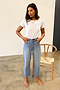 Straight Leg Light Blue Wash Jeans