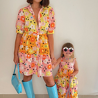 Thumbnail for NFD-Kids- Dixie-Tiered Dress-£49