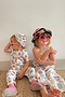 NFD Baby Fruit Sticker Sleepsuit