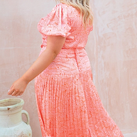 Thumbnail for Pink Good News Beatrice Skirt - Curve
