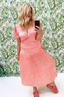 Thumbnail for Pink Good News Beatrice Skirt - Curve