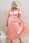 Pink Good News Beatrice Skirt - Curve