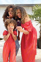 Thumbnail for NFD-Kids-Orange-Gingham-Playsuit-£65