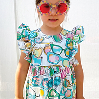 Thumbnail for NFD-Kids-Sunnies-Trapeze-Dress-£49
