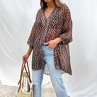 Thumbnail for Oversized-Chiffon-Lucia-Shirt-£69