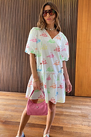 Thumbnail for White-Multi-Limoncello-Dress-£79