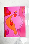 Pink Love Print Notebook