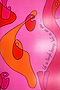 Pink Love Print Notebook